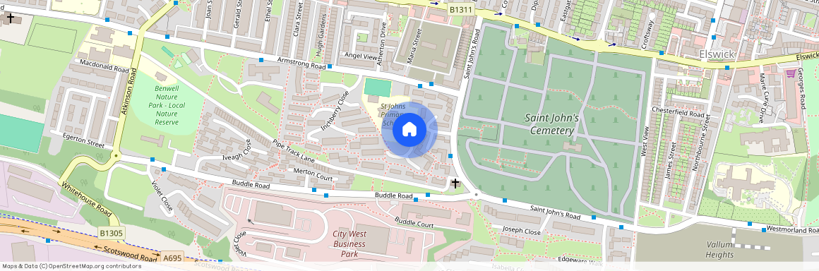 St Johns Road, Benwell NE4