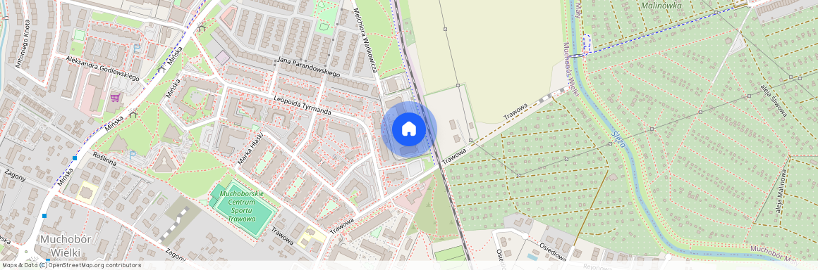 ul. Melchiora Wańkowicza, Muchobór Wielki, Fabryczna, Wrocław, dolnośląskie