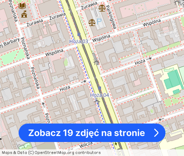 Penthouse na wynajem Hoża 55 z dużym tarasem - Zdjęcie 1