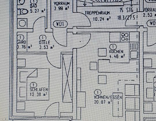 Miete inkl. Nebenkosten: 1.350 € pro Monat, plus Strom, plus Heizung - Foto 1