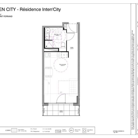 Location Appartement 1 pièce 28m² CLERMONT FERRAND 63000 - Photo 3