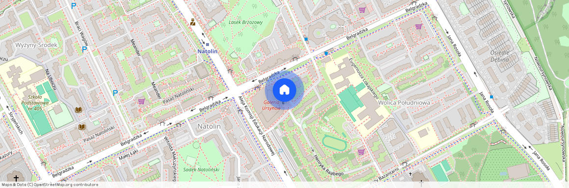 al. Aleja Komisji Edukacji Narodowej, Natolin, Ursynów, Warszawa, mazowieckie