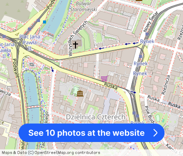 Rynek, Ul. Ruska, Kawalerka,37M2, Ip., Balkon - Photo 1