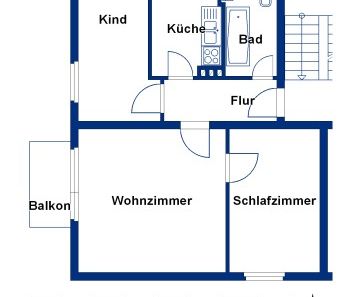 Hell und gemütlich! Wohnung mit Balkon im Wohltberg - Photo 5