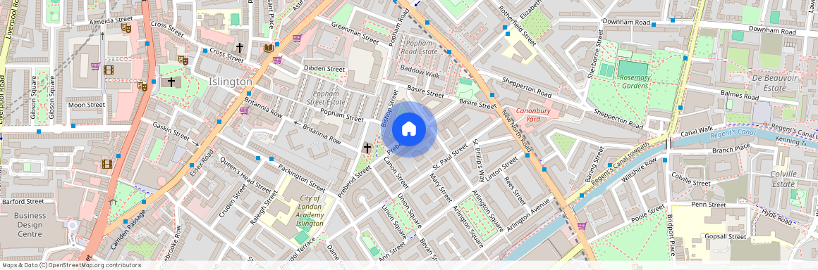 Prebend Street, Angel, Islington, London, N1