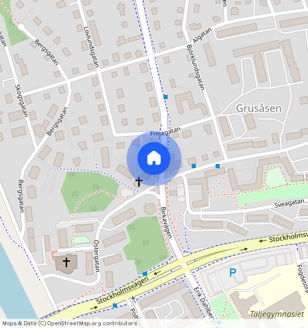 Birkavägen **, Södertälje Centrum