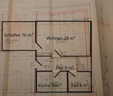 2 Zimmer Wohnung 68m² - Photo 1