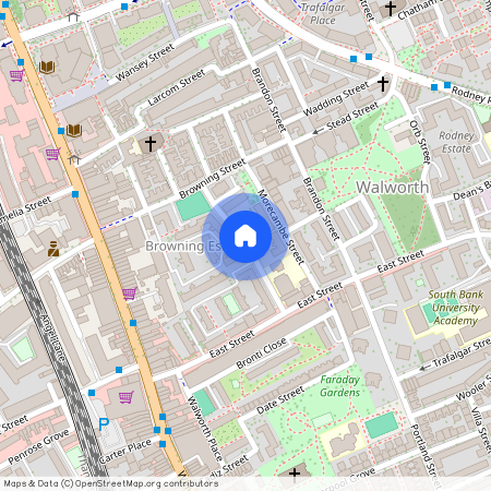 King & Queen Street, Elephant and Castle, London, SE17