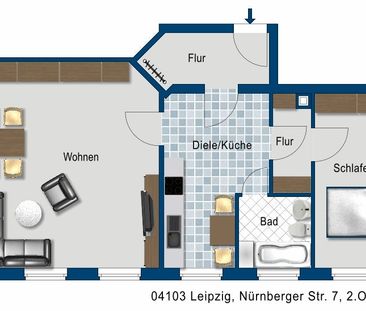 Nürnberger Str. 7, 04103 Leipzig OT Zentrum-Südost - Photo 6