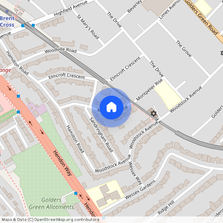 Montpelier Rise, Golders Green, NW11, London