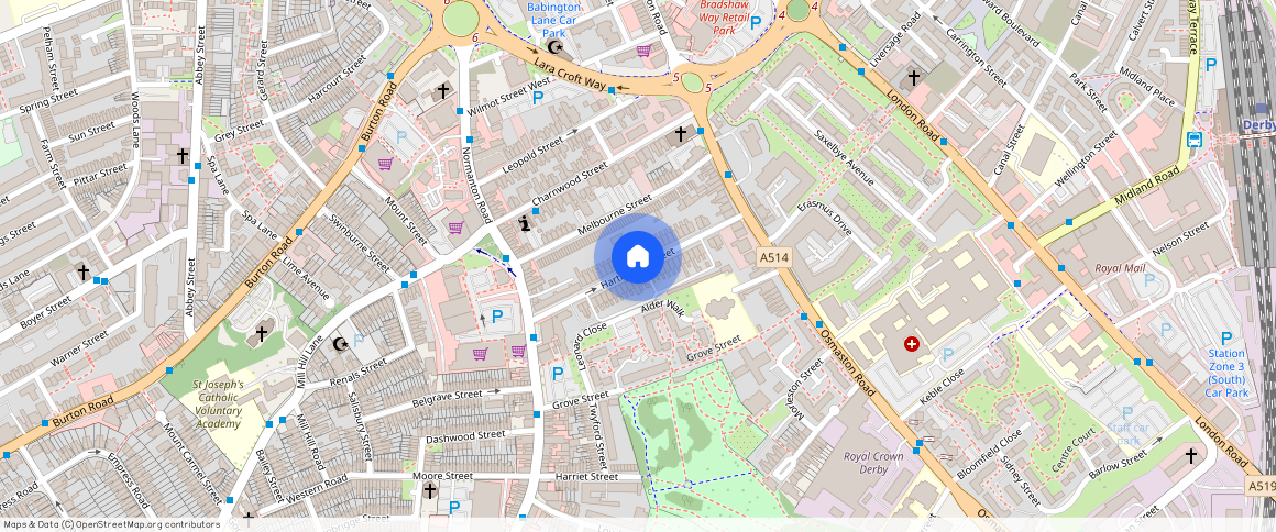 Hartington St, Derby, DE23