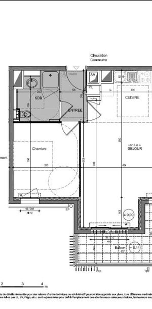 Appartement T2 à louer - 45 m² - Photo 1