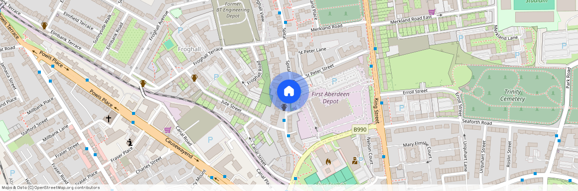 Kings Crescent, City Centre, Aberdeen, AB24