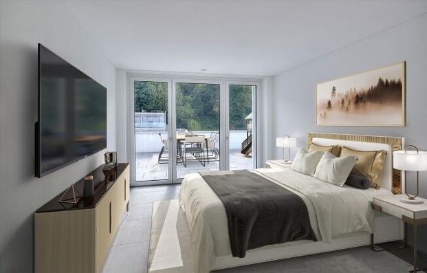 Fantastic attic apartment with rent promotion - Photo 1