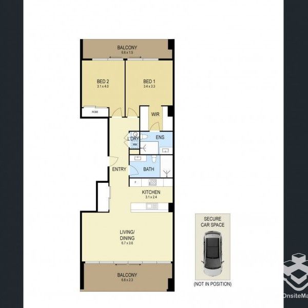 MODERN 2 BEDROOM APARTMENT - Photo 1