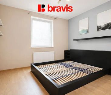 Pronájem bytu 3+kk, Šlapanice u Brna, ul. Brněnská Pole, terasa se ... - Fotografie 4