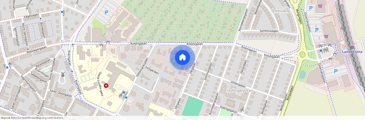 Karlslund, Landskrona, Skåne, Repslagaregatan 25