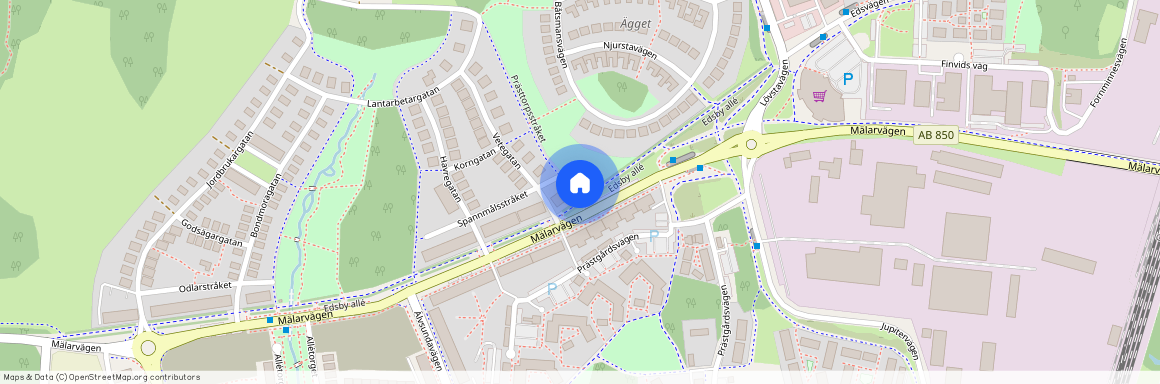 Mälarvägen 77, Eds Allé