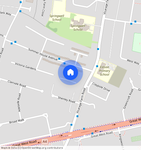 Queens Gardens, Hounslow, TW5