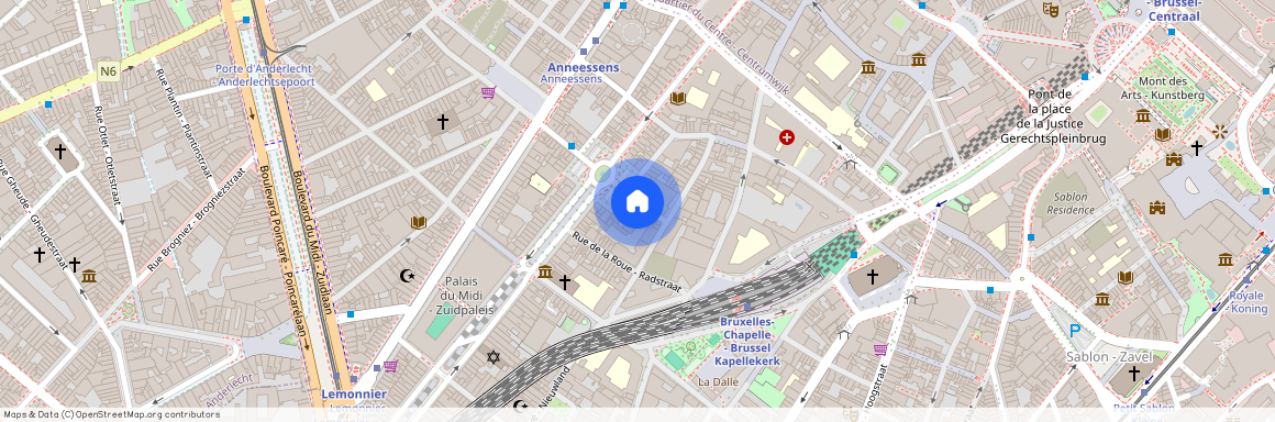 Rue du Chasseur, 5, 1000, Bruxelles