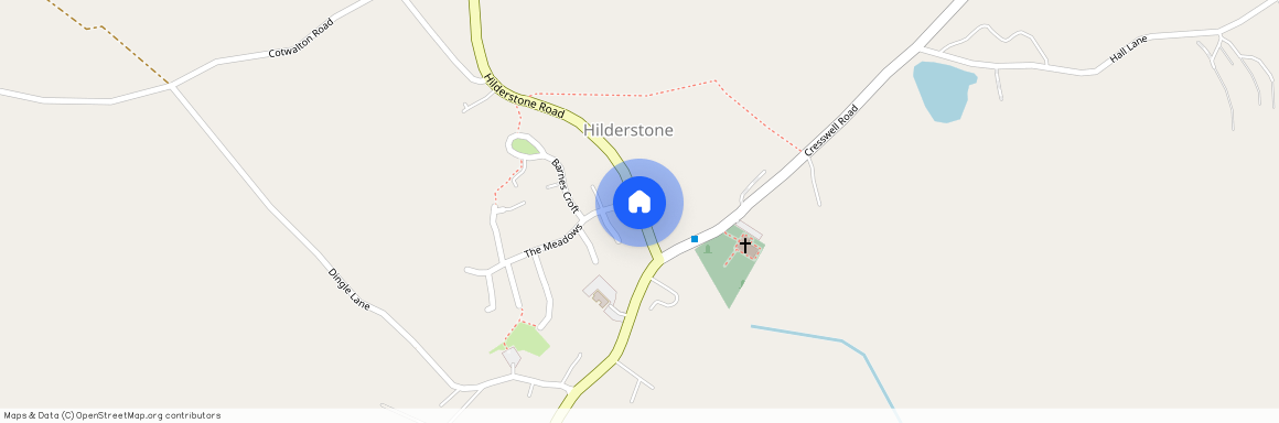 Barnscroft, Stone, Hilderstone, ST15