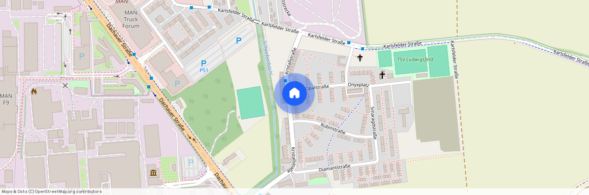 Opalstraße 4, 80995 München, Bayern