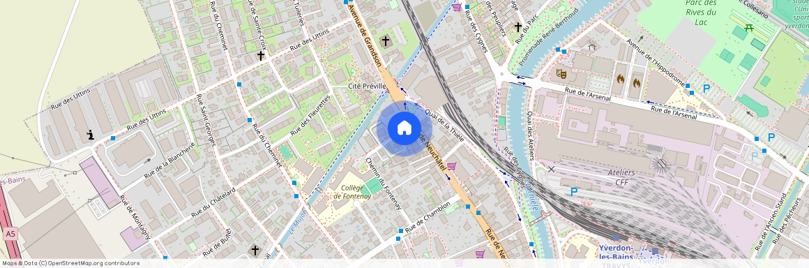 Ch, de Fontenay 22, 1400 Yverdon-les-Bains