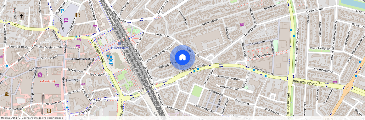 Kleine Driftbuurt, 1221 HR, Professor Poelsstraat, Hilversum