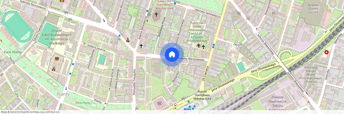 mazowieckie, Radom, Śródmieście, Ludwika, Waryńskiego