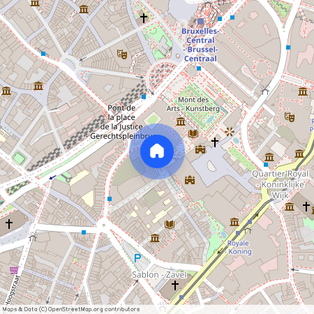 Rue de Ruysbroeck, 59/1, 1000, Bruxelles