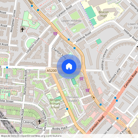 Leighton Road, Kentish Town, London, NW5