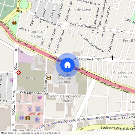 Avenida Río San Joaquín, Ampliación Granada, Nuevo Polanco, Ciudad de México, Miguel Hidalgo, Ciudad de México, 11529, México