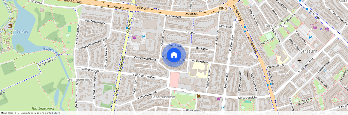 Gerardusplein, 5644 PH, Goudenregenstraat, Eindhoven