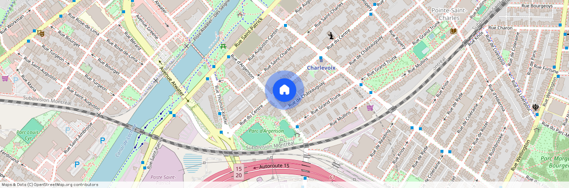 2744 Rue du Centre, app. 13, Montréal (Le Sud-Ouest), H3K1K1