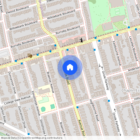 987 Avenue Road Unit# Upper, Toronto