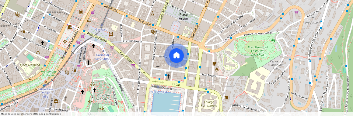 Rue Lascaris, Nice Le Port