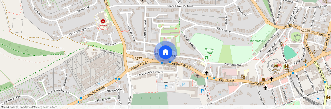 De Montfort Road, Lewes, BN7