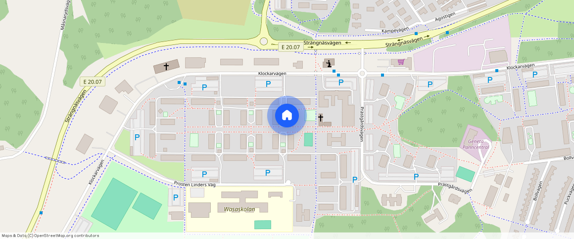 Klockarvägen **, Geneta