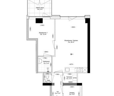 Appartement te huur: IJsfabriekstraat 1-089 5613 MV Eindhoven - Foto 3