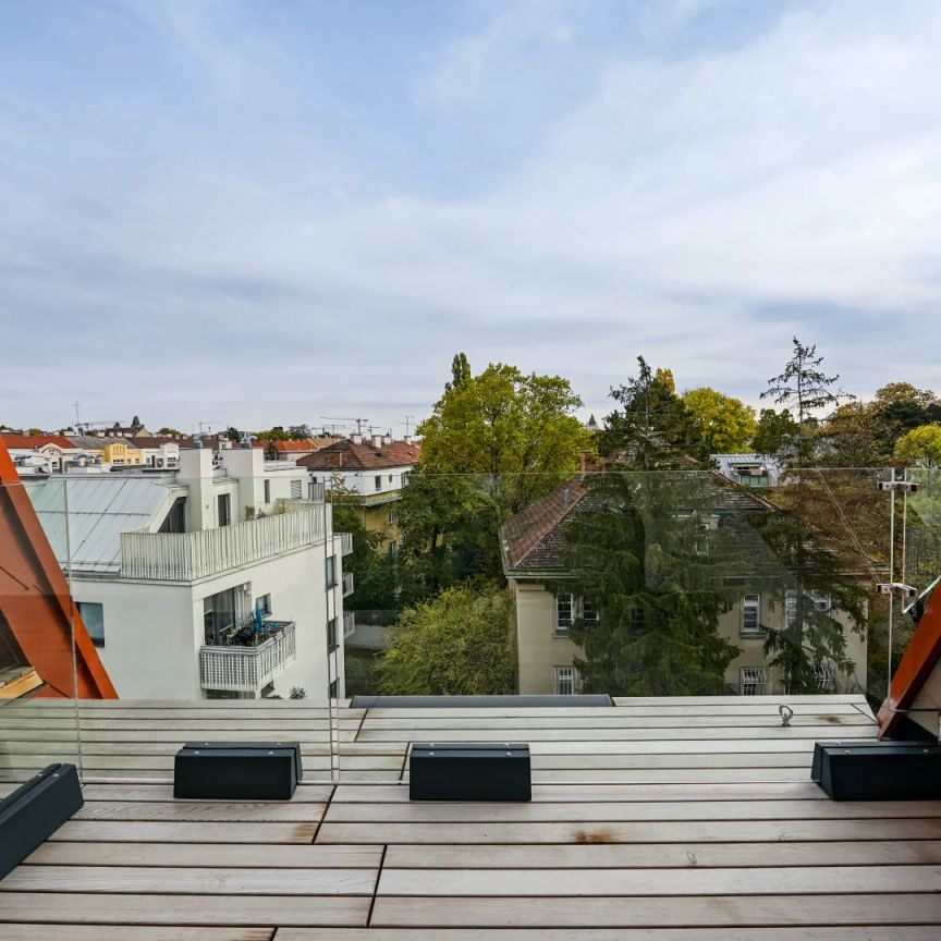 Wie GEIL - Erstbezug – Dachgeschosswohnung mit zwei Dachterrassen und Gartenparzelle in Hietzing -Ost-Süd-Westausrichtung - Foto 1