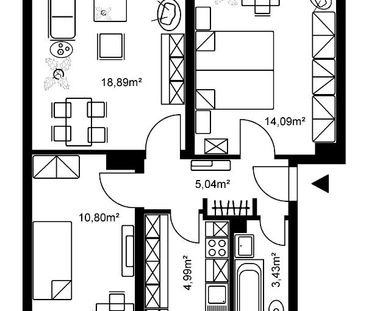 3-Zimmer-Wohnung in Heppenheim sucht neue Mieter - Foto 1