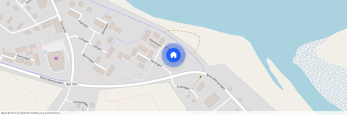 Overkalix, Järvstigen 39, övre plan, hiss finns