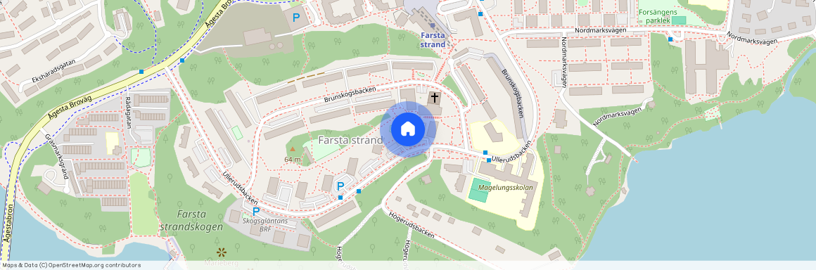 Farsta strand, Stockholm, Ullerudsbacken 58