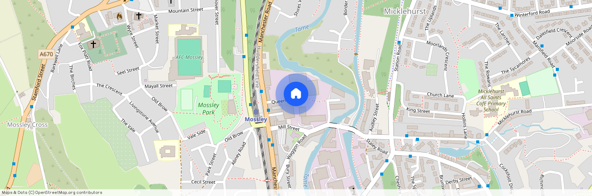 Queen Street Mills, Mossley, Mossley, OL5