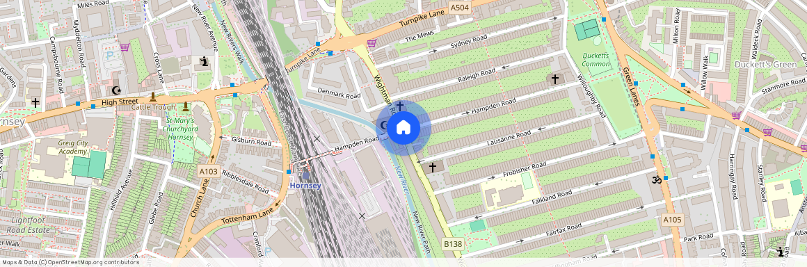 Blenheim Mansions, London N8