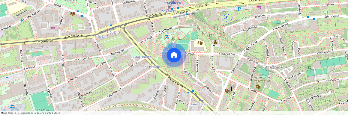 Gutova, Praha 10 - Strašnice