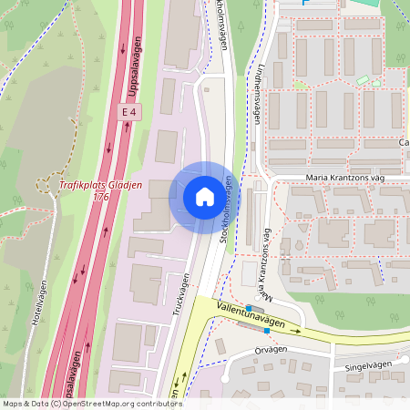 Vattenpussgränd, Upplands Väsby