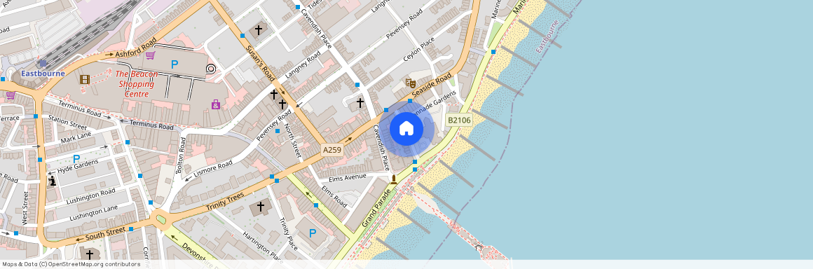 Queens Gardens, Eastbourne, BN21 3EF