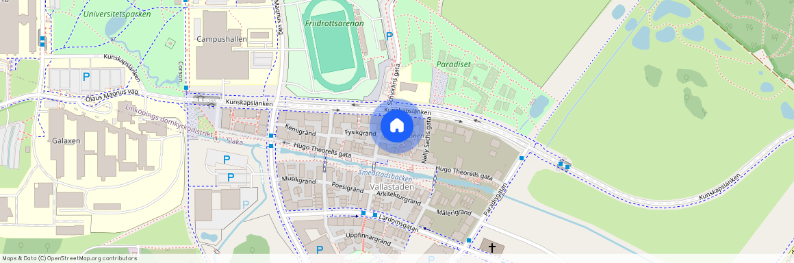 Västra Valla, Linköping, Östergötland, Medicingränd 1