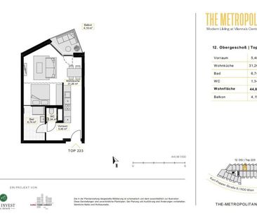 THE METROPOLITAN - Studio Apartment on the 12th floor - Photo 4